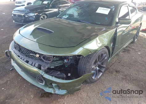 2022 Dodge Charger Scat Pack z USA, uszkodzony, nr VIN 2C3CDXGJ5NH220587